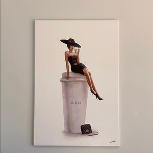 Chanel wall art